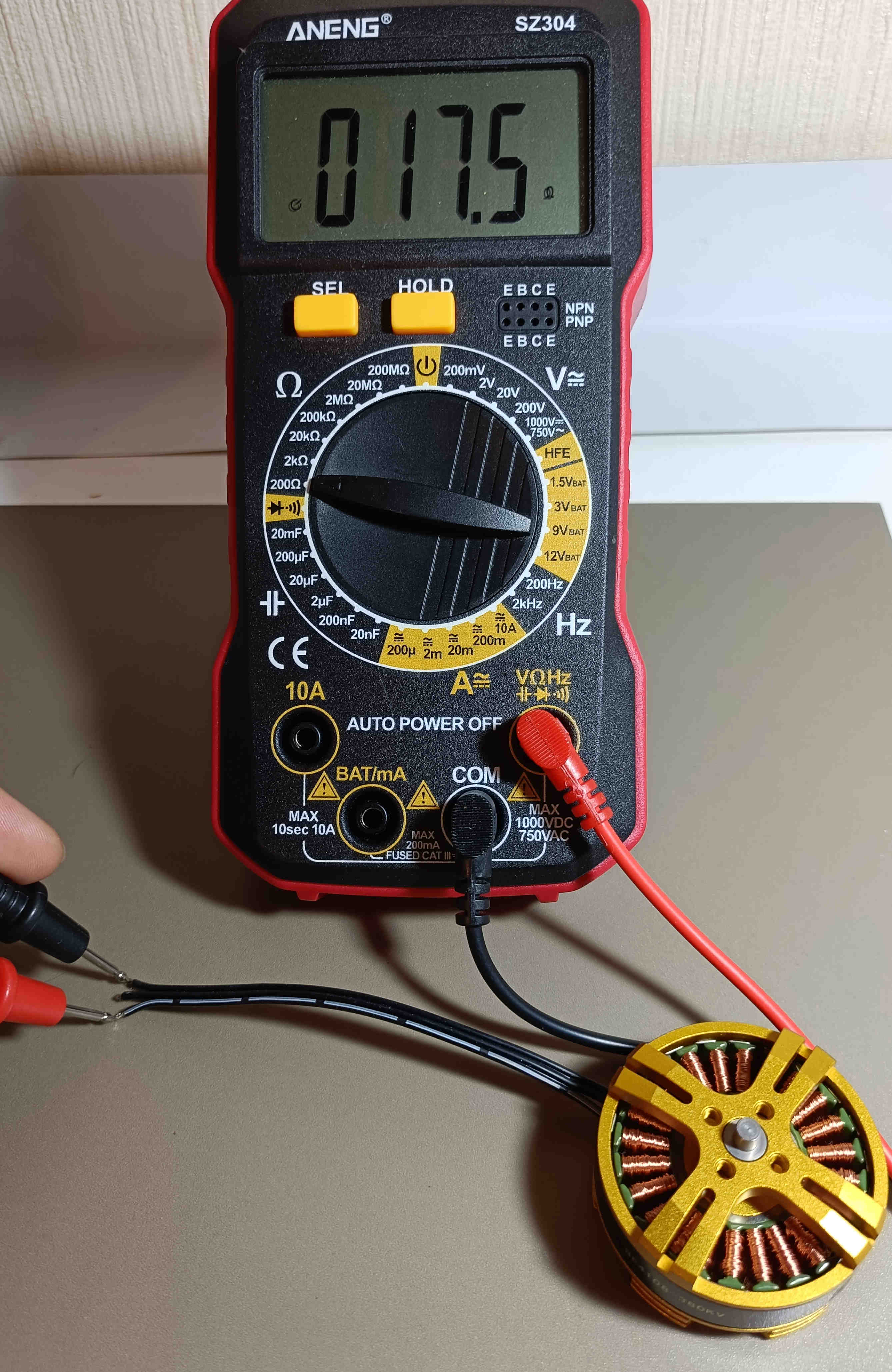 How to measure internal resistance