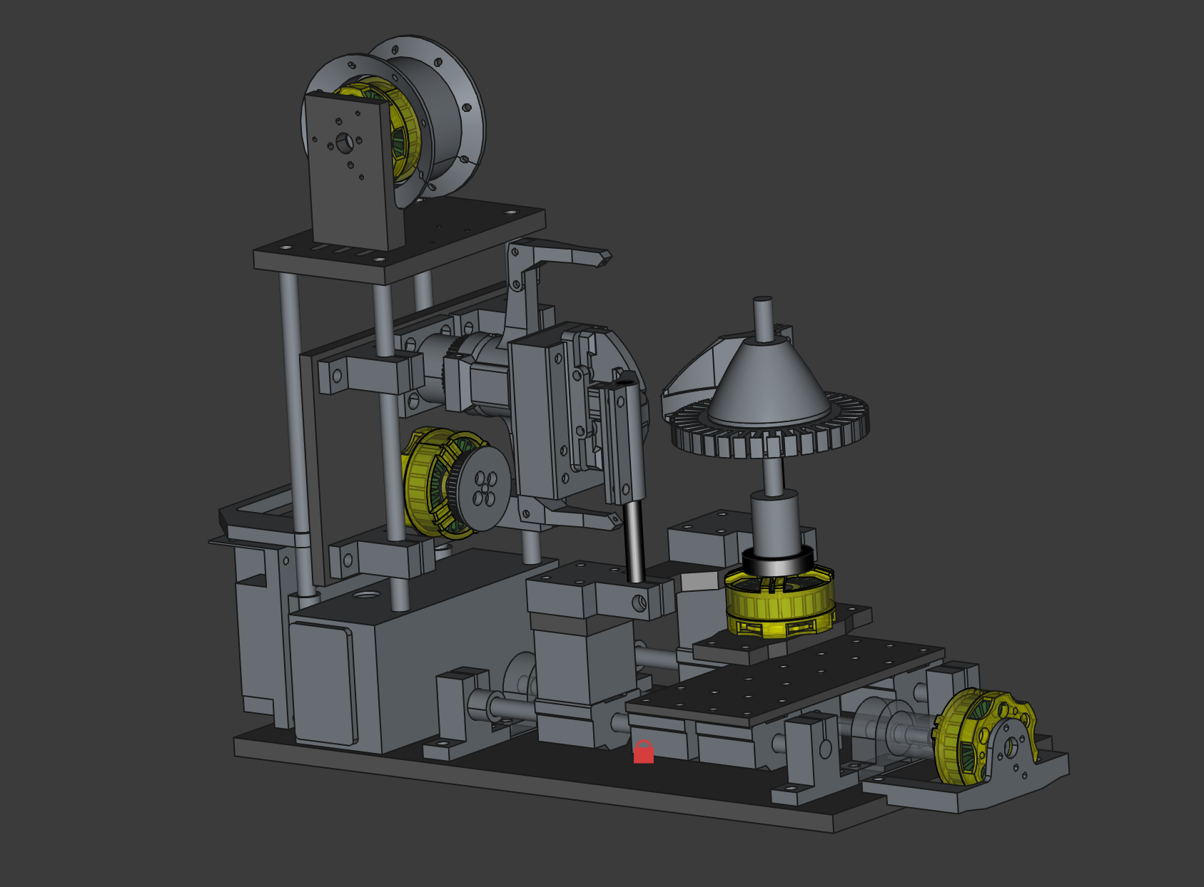 绕线机 CAD 文件预览